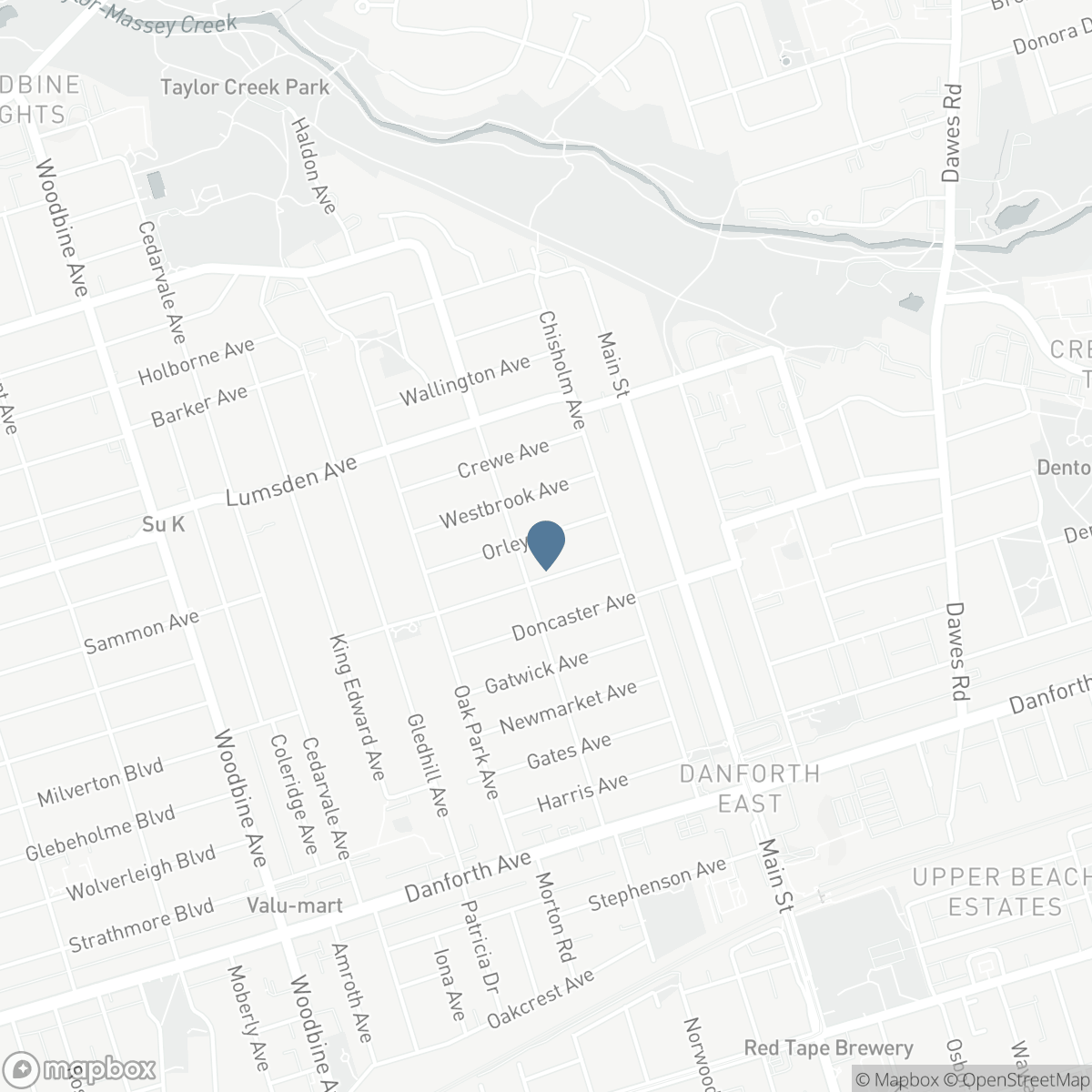 43 ORLEY AVENUE, Toronto, Ontario M4C 2C2